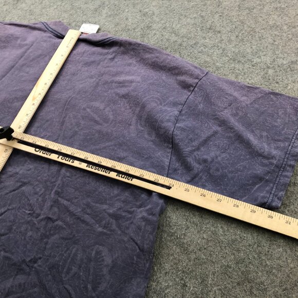 Vintage Bad Ass Coffee Shirt Mens 2XL Embroidered Logo Aloha Beach - Picture 8 of 9